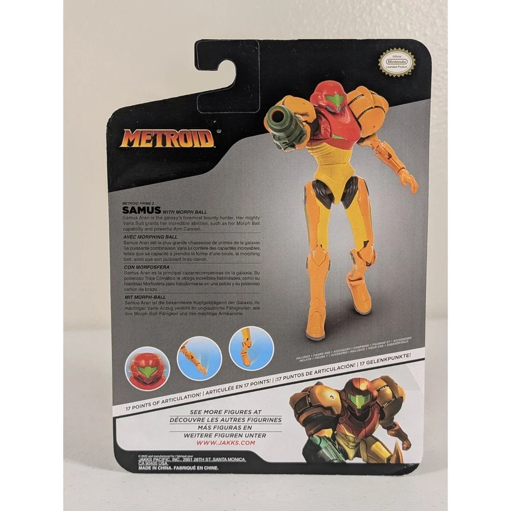 New Official Nintendo Metroid Prime 2 Samus 5